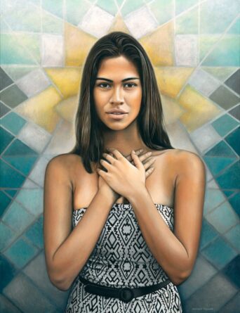 Portrait of a Young Woman - Art by Nathan Miller