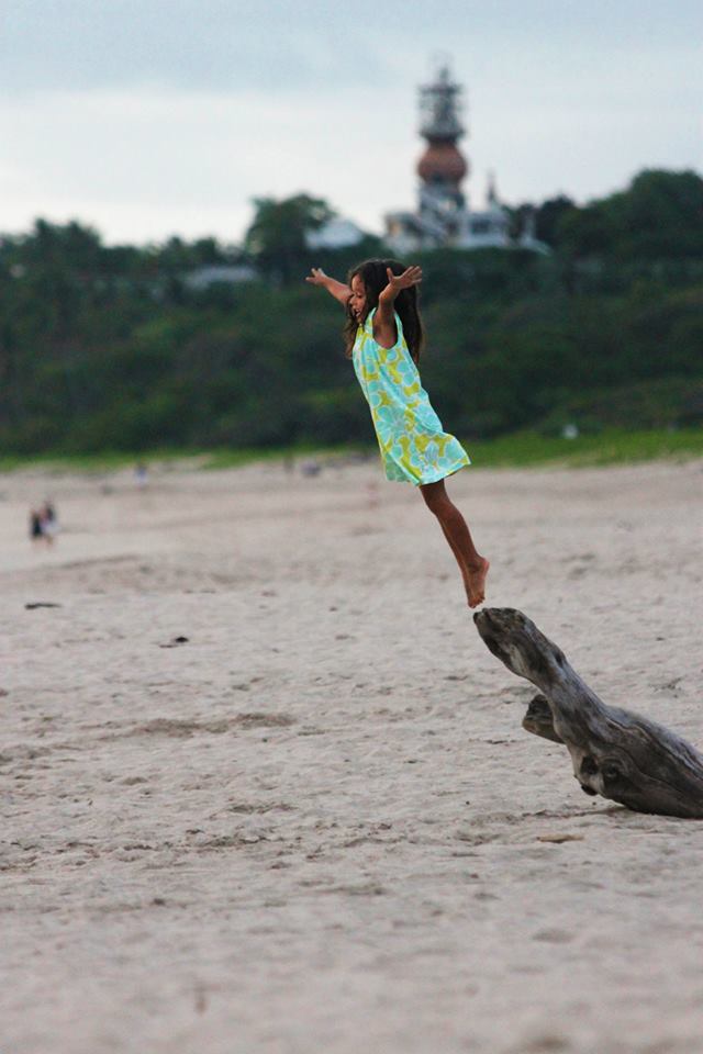 Girl Flying Free